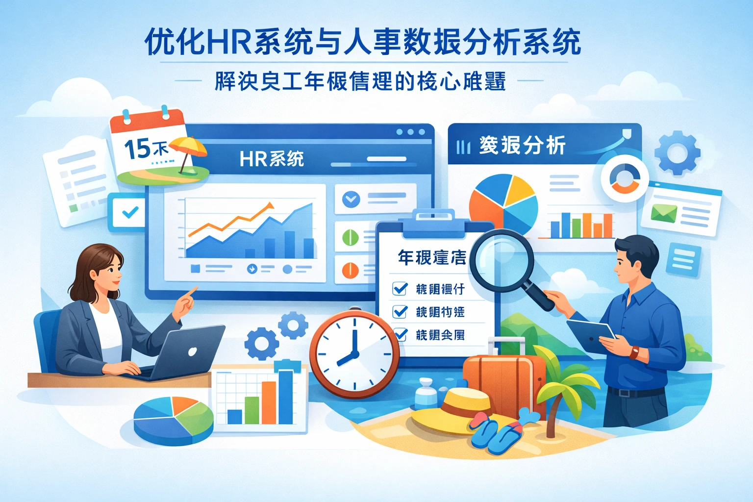 优化HR系统与人事数据分析系统，解决员工年假管理的核心难题