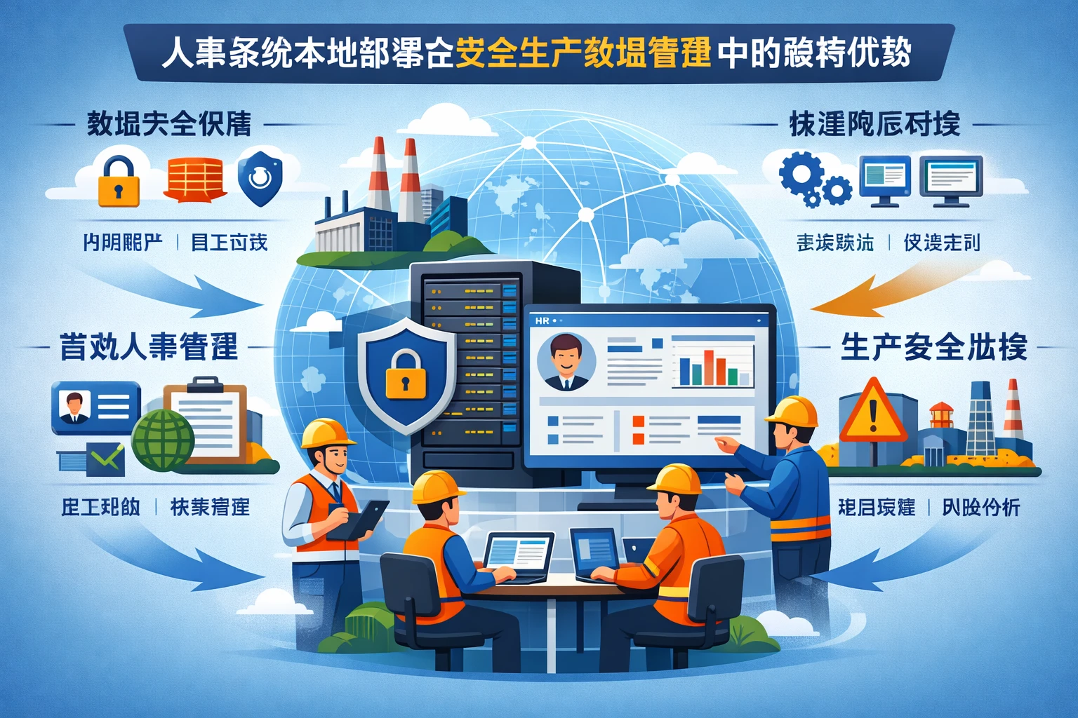 人事系统本地部署在安全生产数据管理中的独特优势