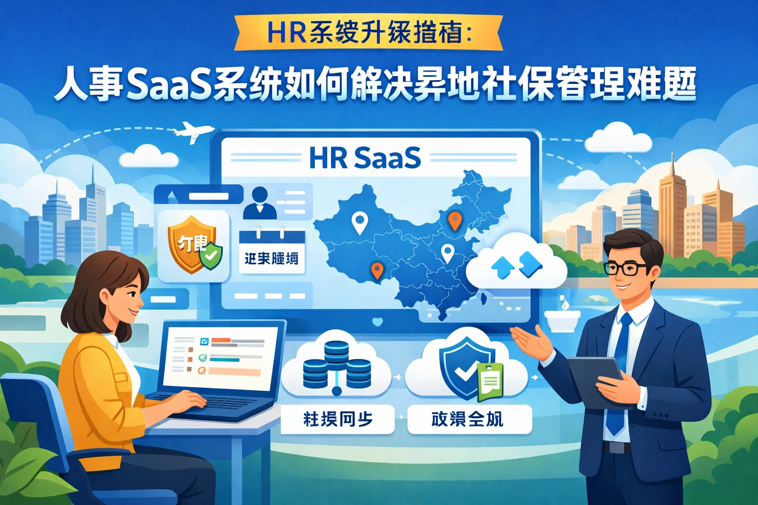 HR系统升级指南：人事SaaS系统如何解决异地社保管理难题