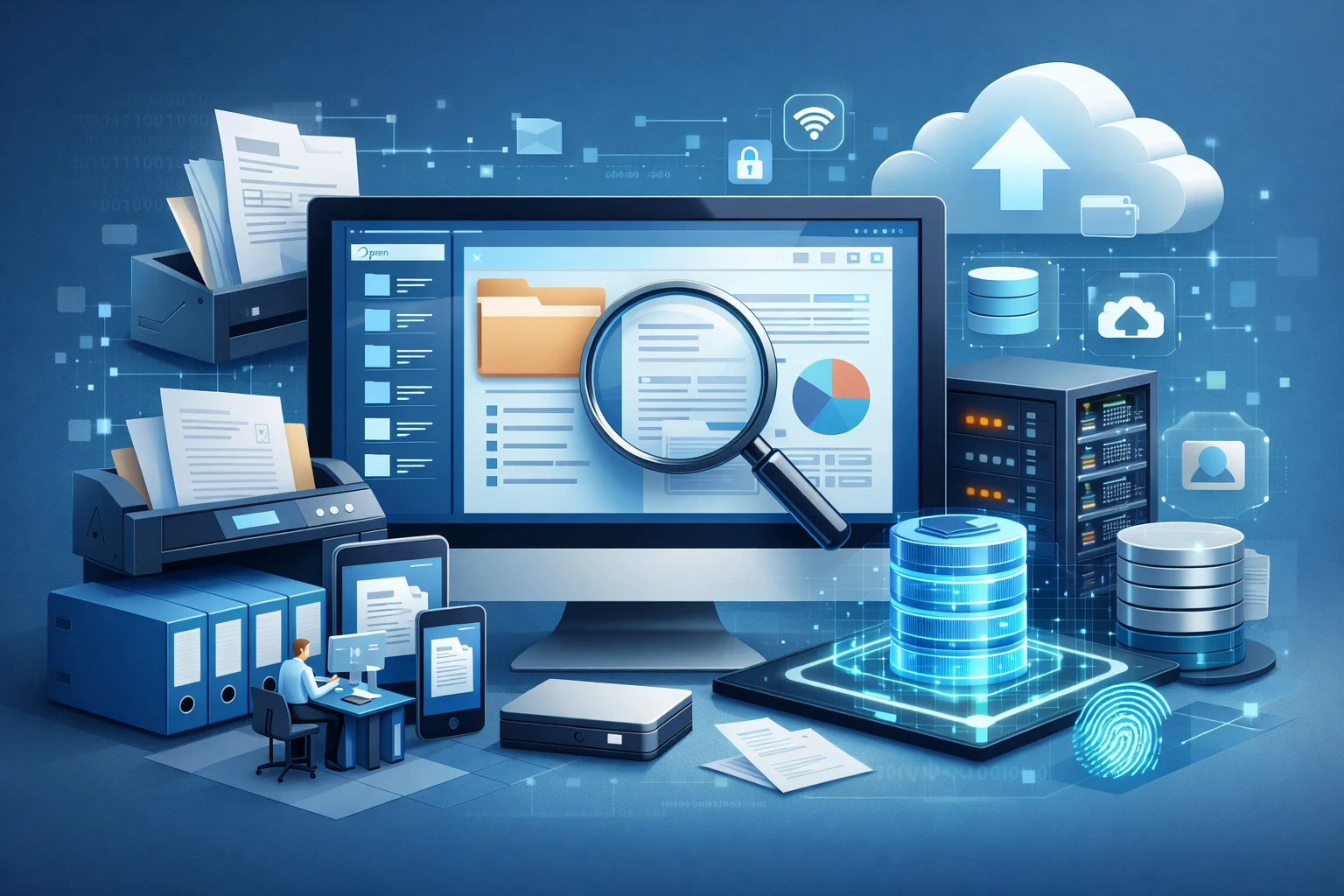 电子化档案管理