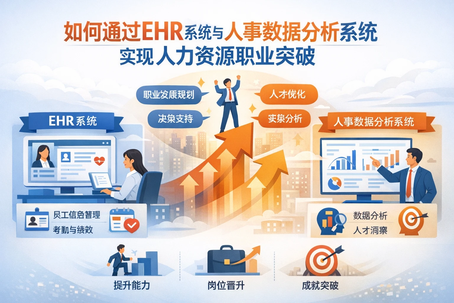 如何通过EHR系统与人事数据分析系统实现人力资源职业突破