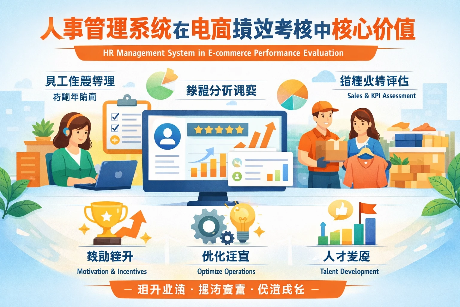 人事管理系统在电商绩效考核中的核心价值