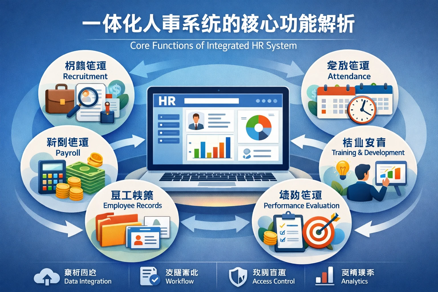 一体化人事系统的核心功能解析