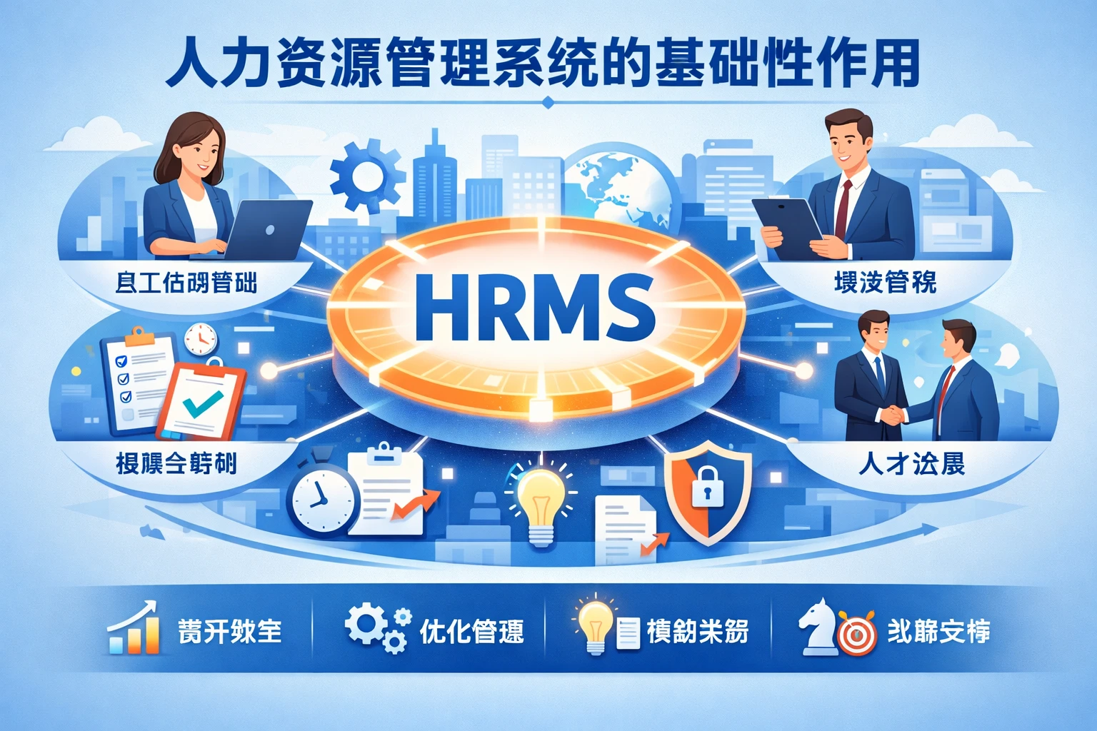 人力资源管理系统的基础性作用