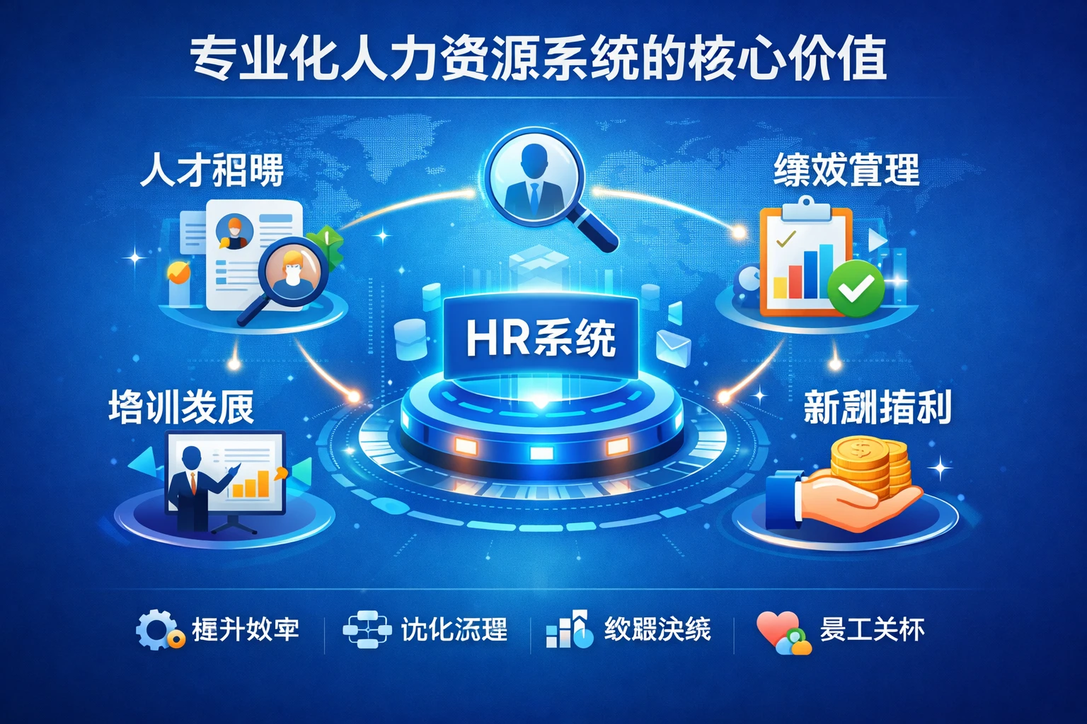 专业化人力资源系统的核心价值