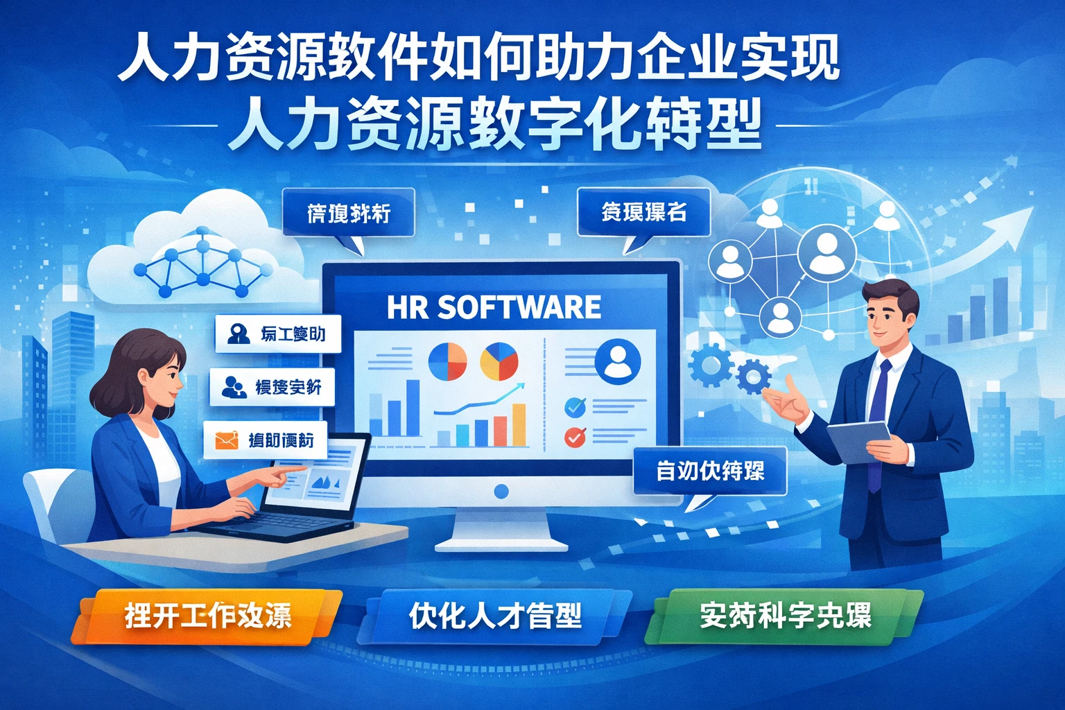 人力资源软件如何助力企业实现人力资源数字化转型