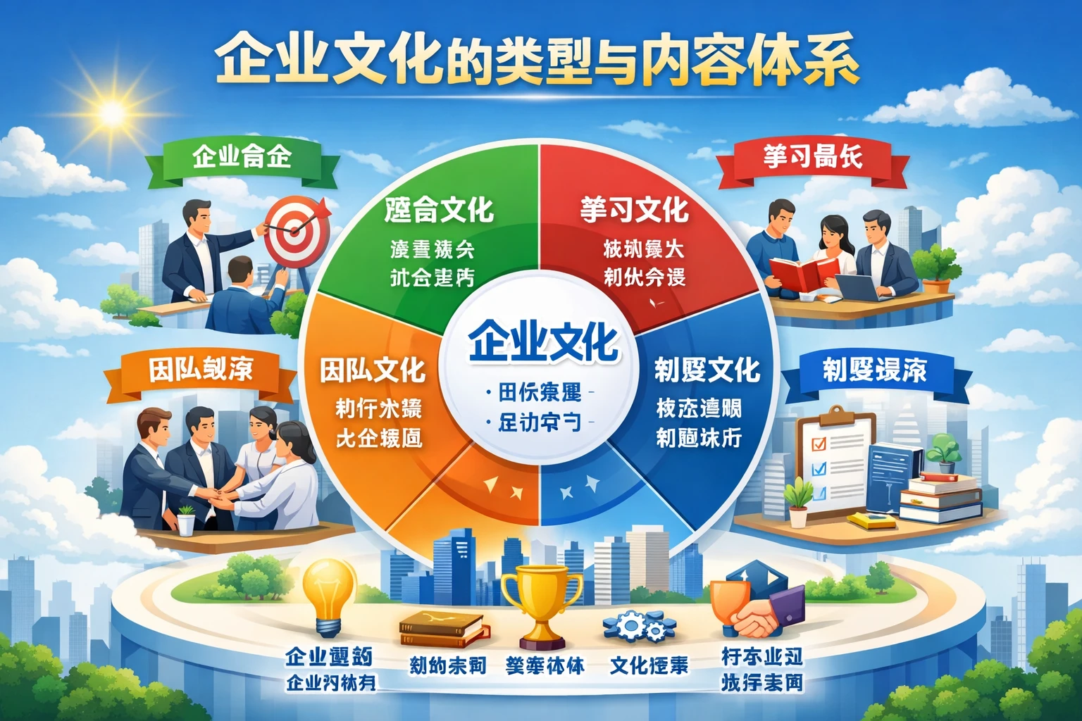 企业文化的类型与内容体系