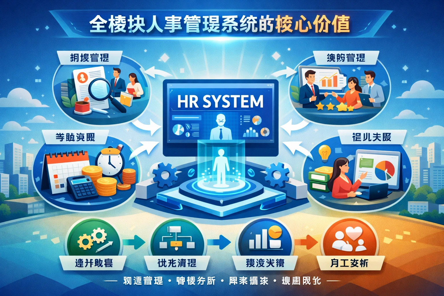 全模块人事管理系统的核心价值