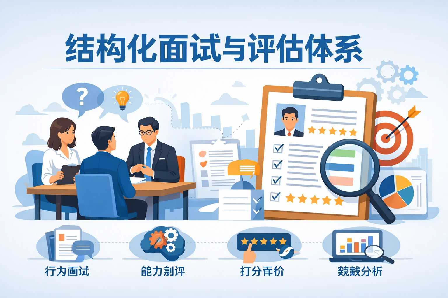结构化面试与评估体系