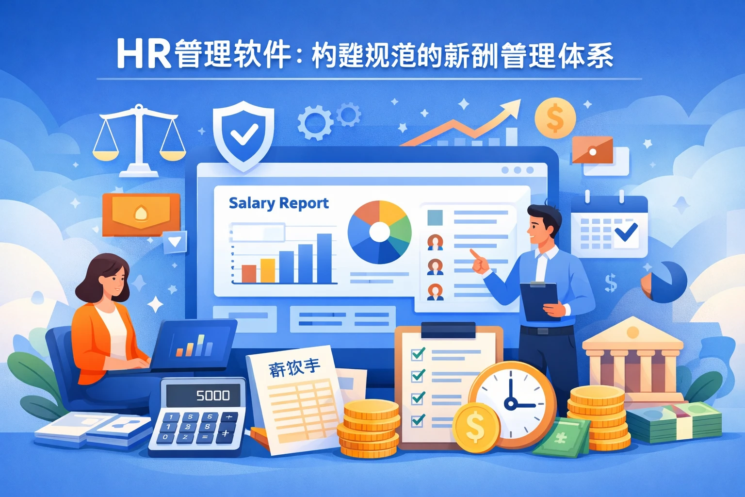 HR管理软件：构建规范的薪酬管理体系