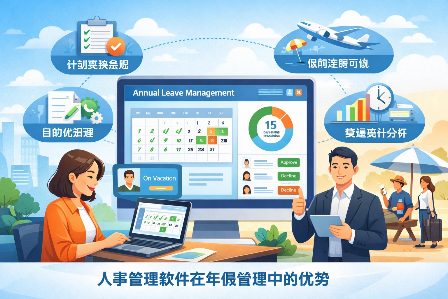 人事管理软件在年假管理中的优势