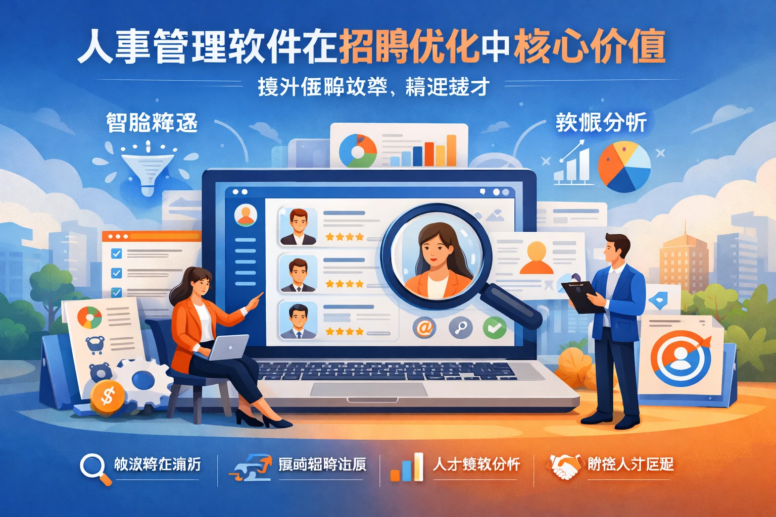 人事管理软件在招聘优化中的核心价值
