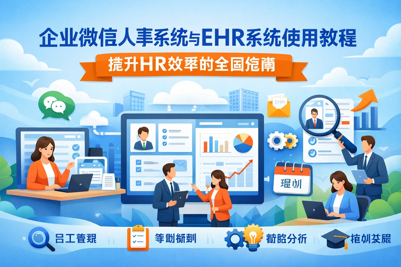 企业微信人事系统与EHR系统使用教程：提升HR效率的全面指南