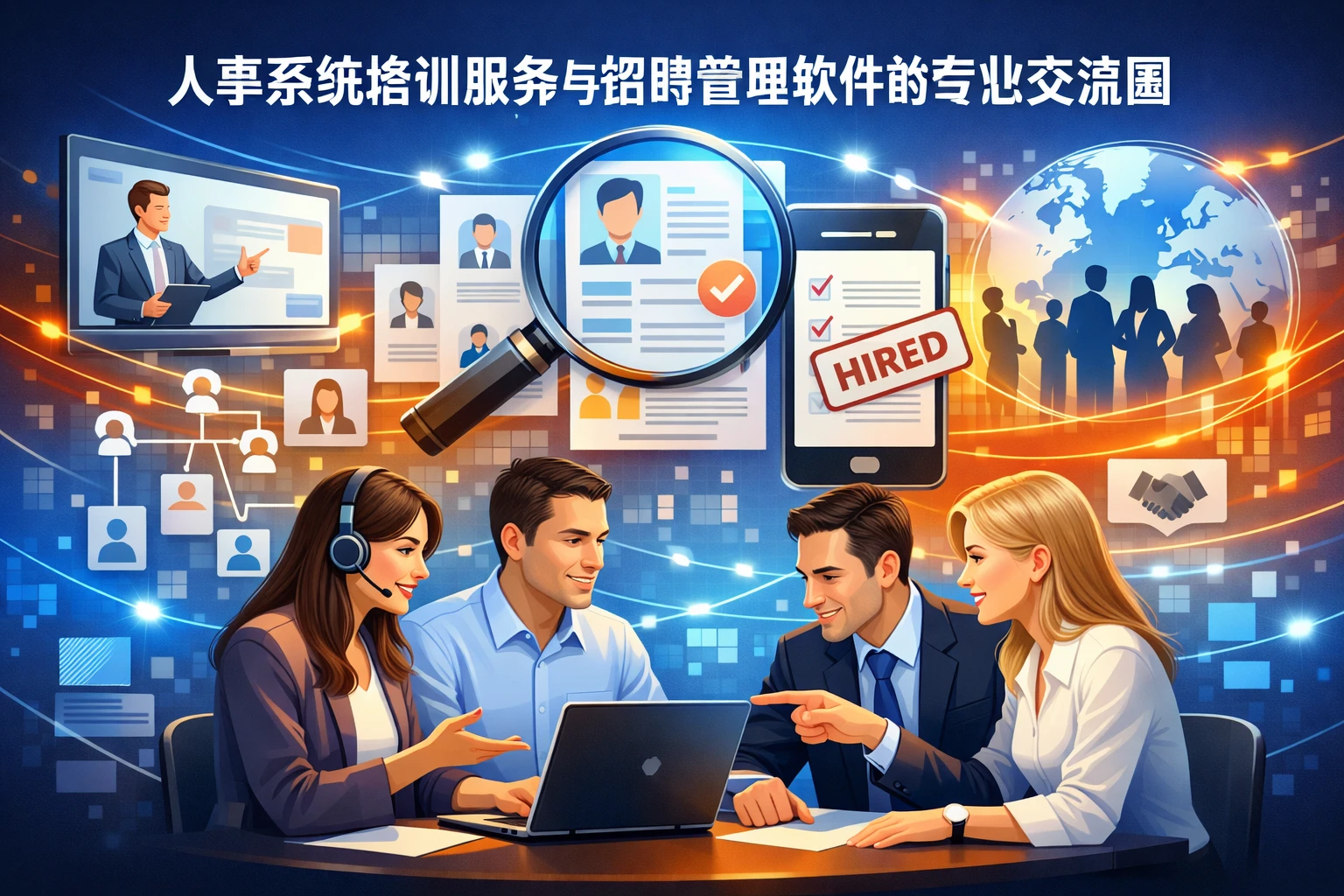 人事系统培训服务与招聘管理软件的专业交流圈