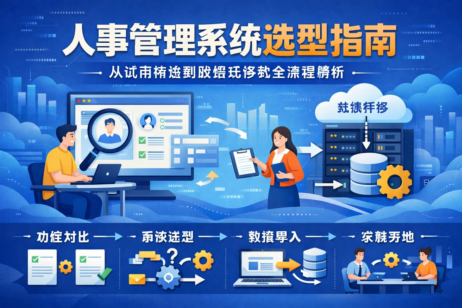 人事管理系统选型指南：从试用体验到数据迁移的全流程解析