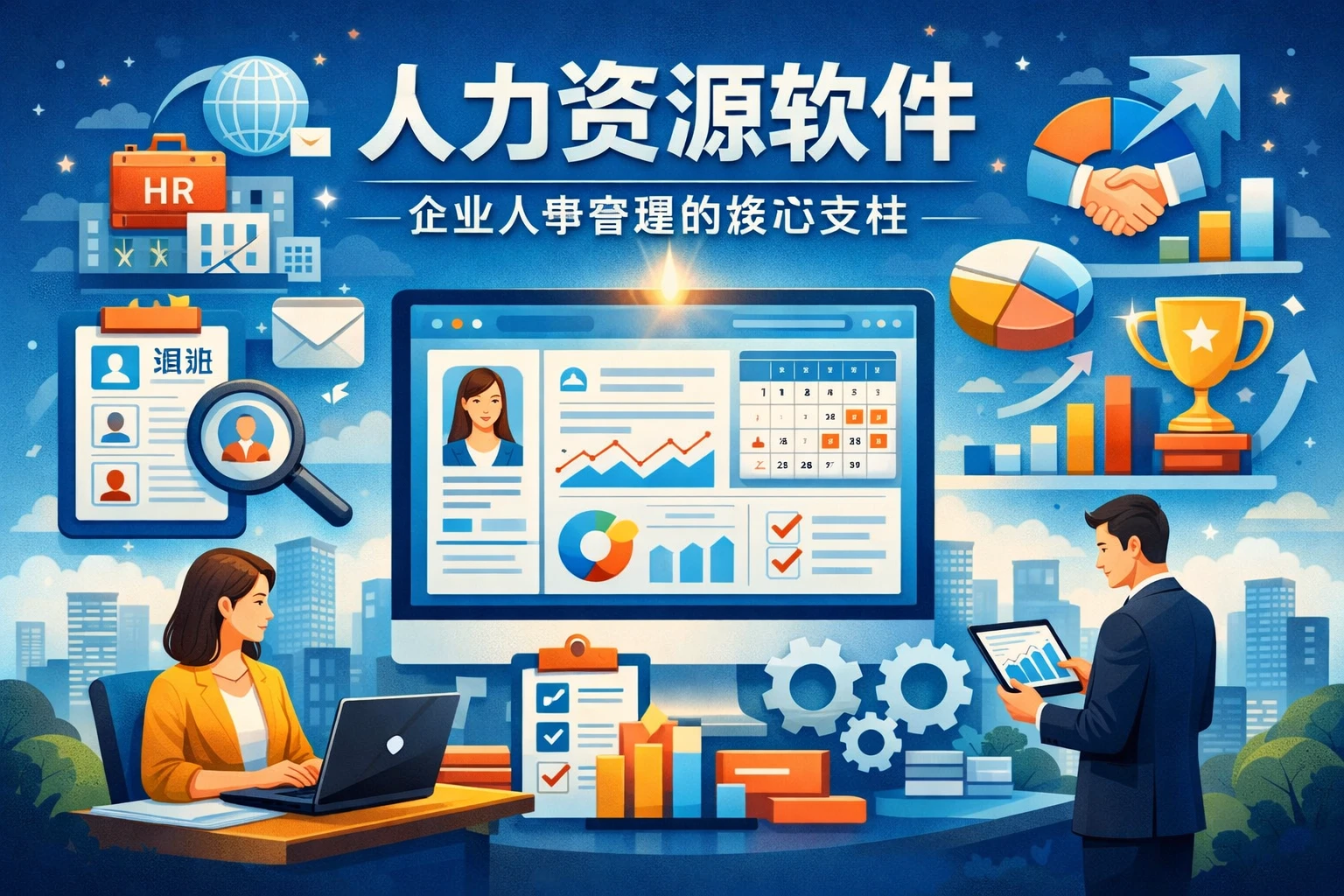 人力资源软件：企业人事管理的核心支柱