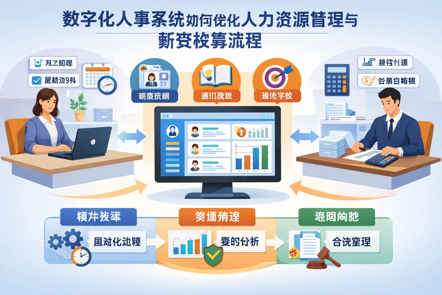 数字化人事系统如何优化人力资源管理与薪资核算流程