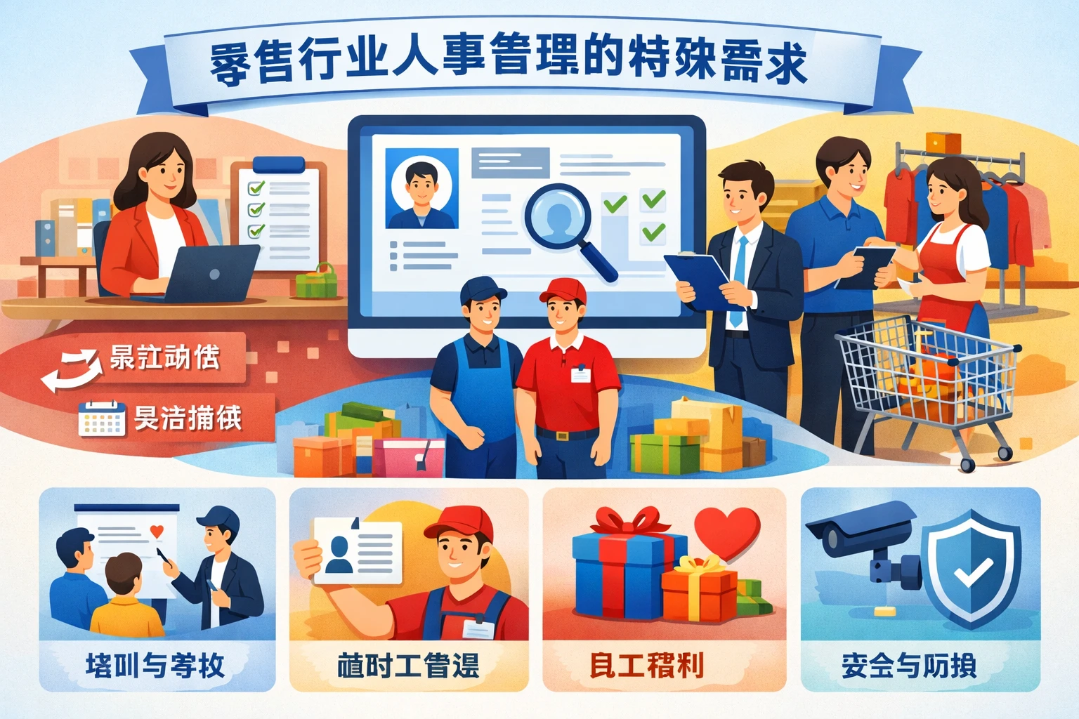 零售行业人事管理的特殊需求