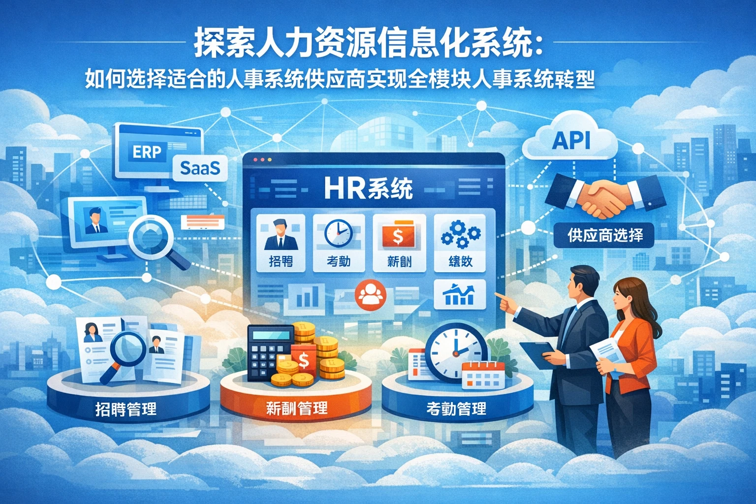 探索人力资源信息化系统：如何选择适合的人事系统供应商实现全模块人事系统转型