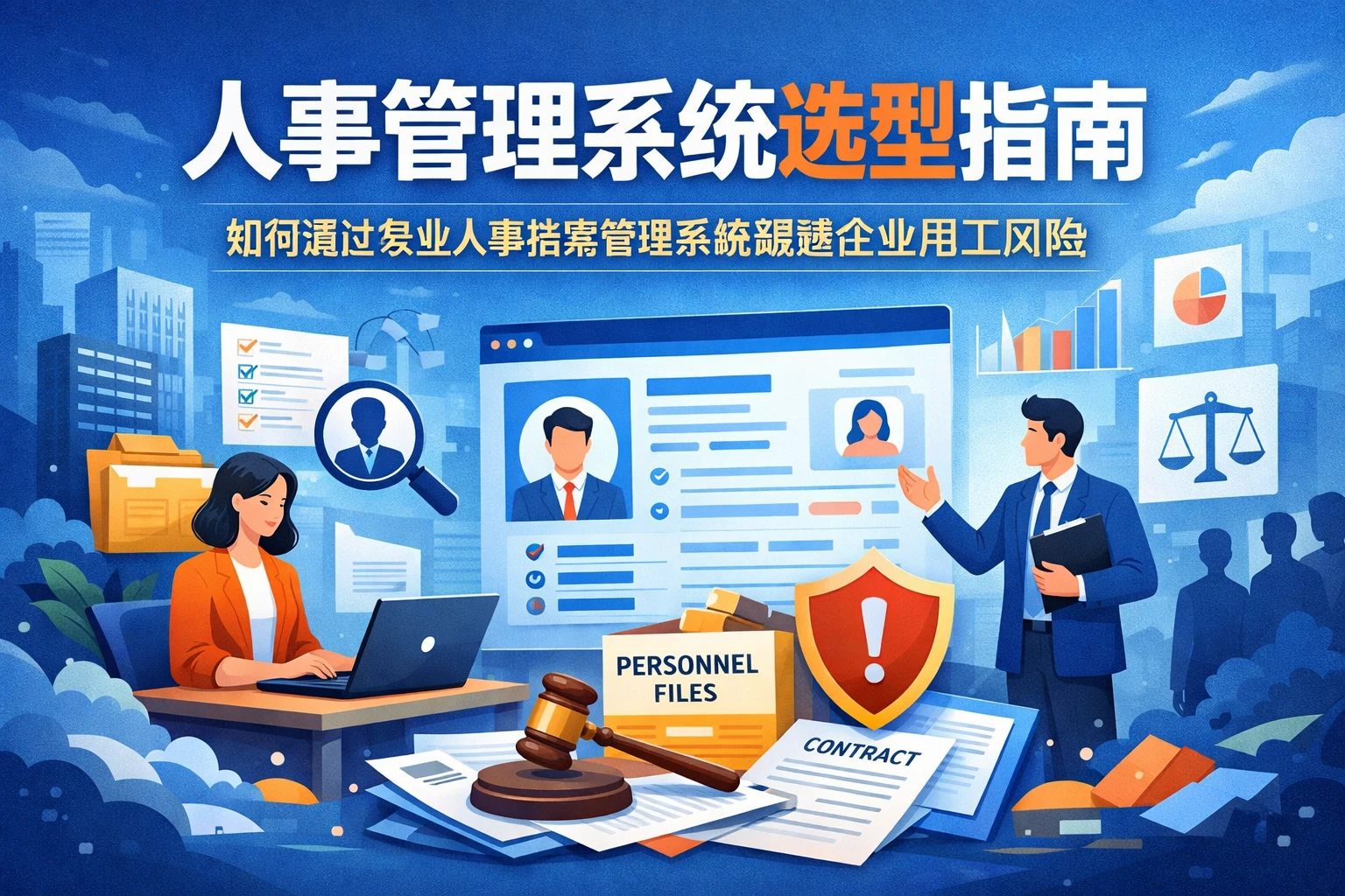 人事管理系统选型指南：如何通过专业人事档案管理系统规避企业用工风险