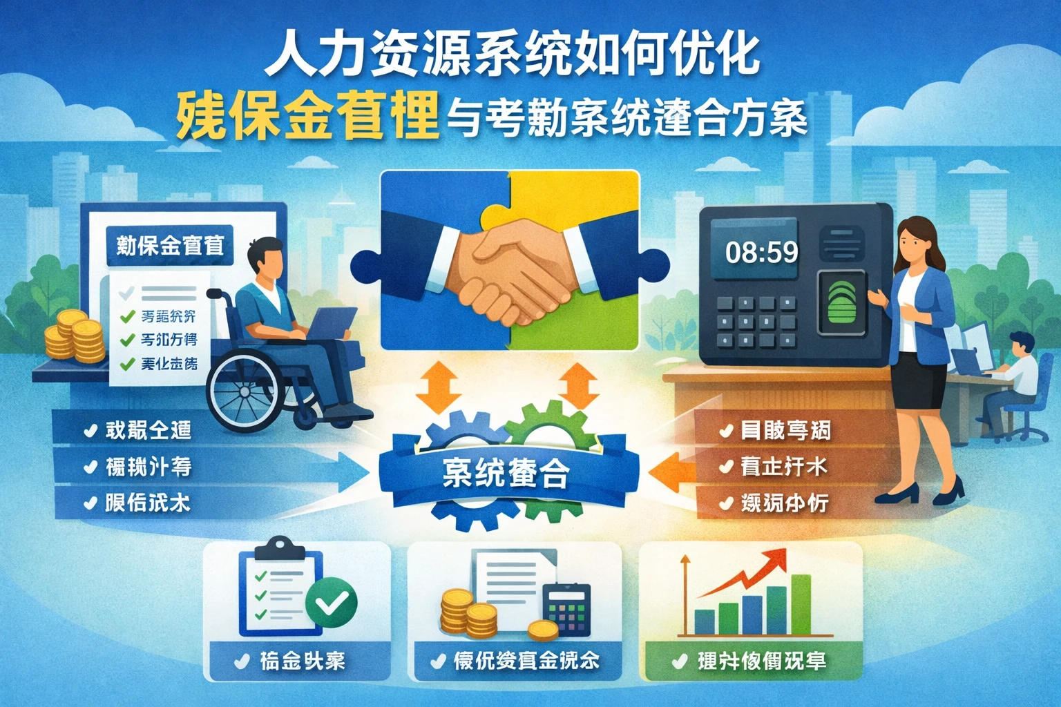 人力资源系统如何优化残保金管理与考勤系统整合方案