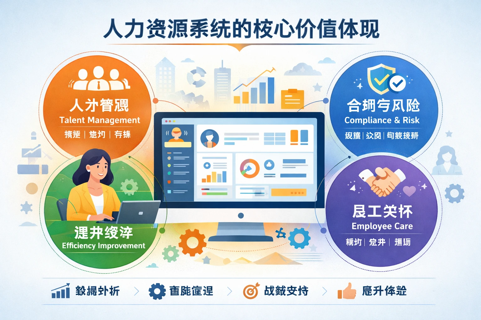 人力资源系统的核心价值体现