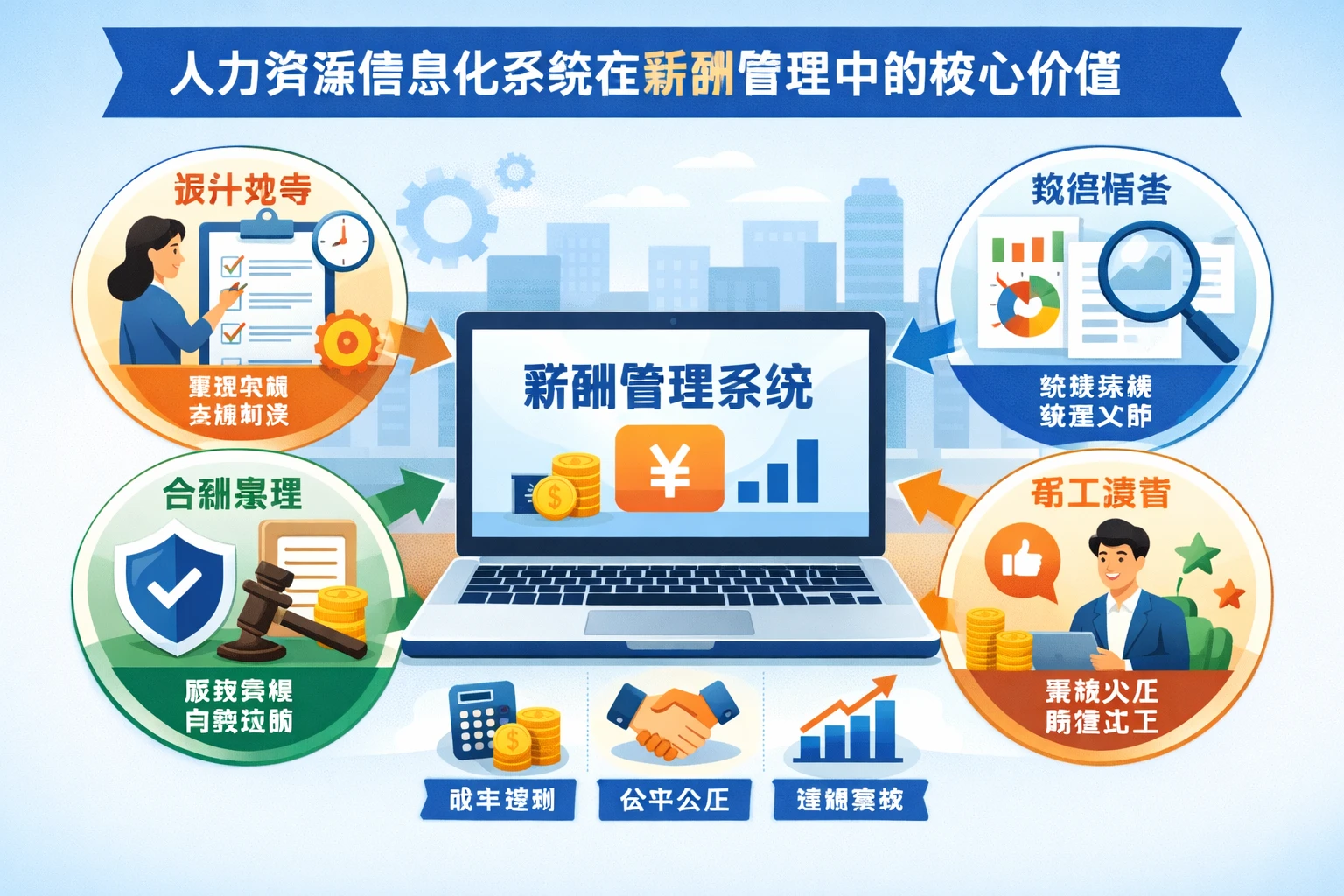 人力资源信息化系统在薪酬管理中的核心价值