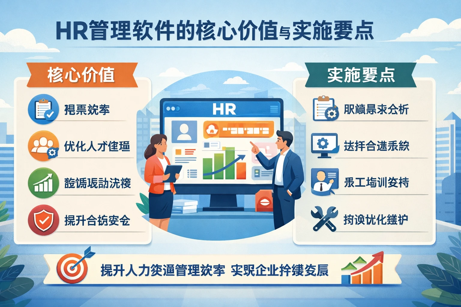 HR管理软件的核心价值与实施要点