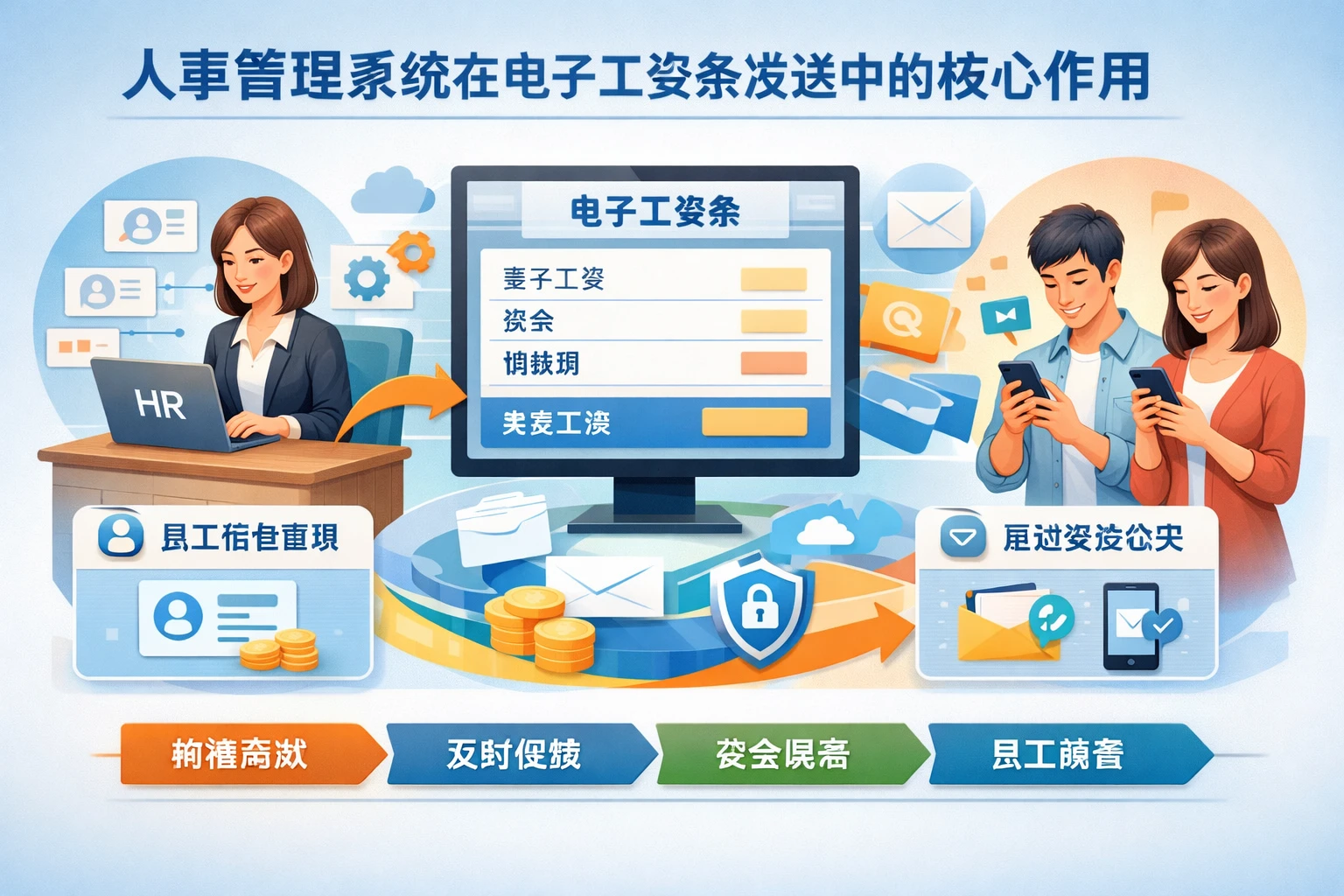 人事管理系统在电子工资条发送中的核心作用