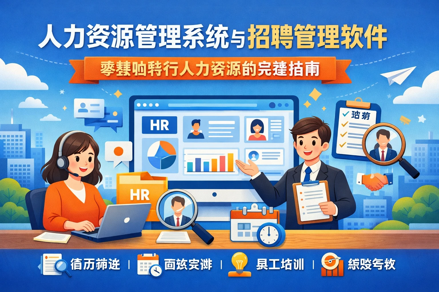 人力资源管理系统与招聘管理软件：零基础转行人力资源的完整指南