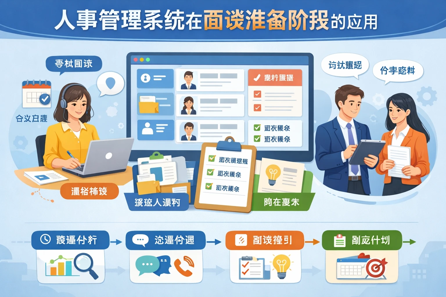 人事管理系统在面谈准备阶段的应用