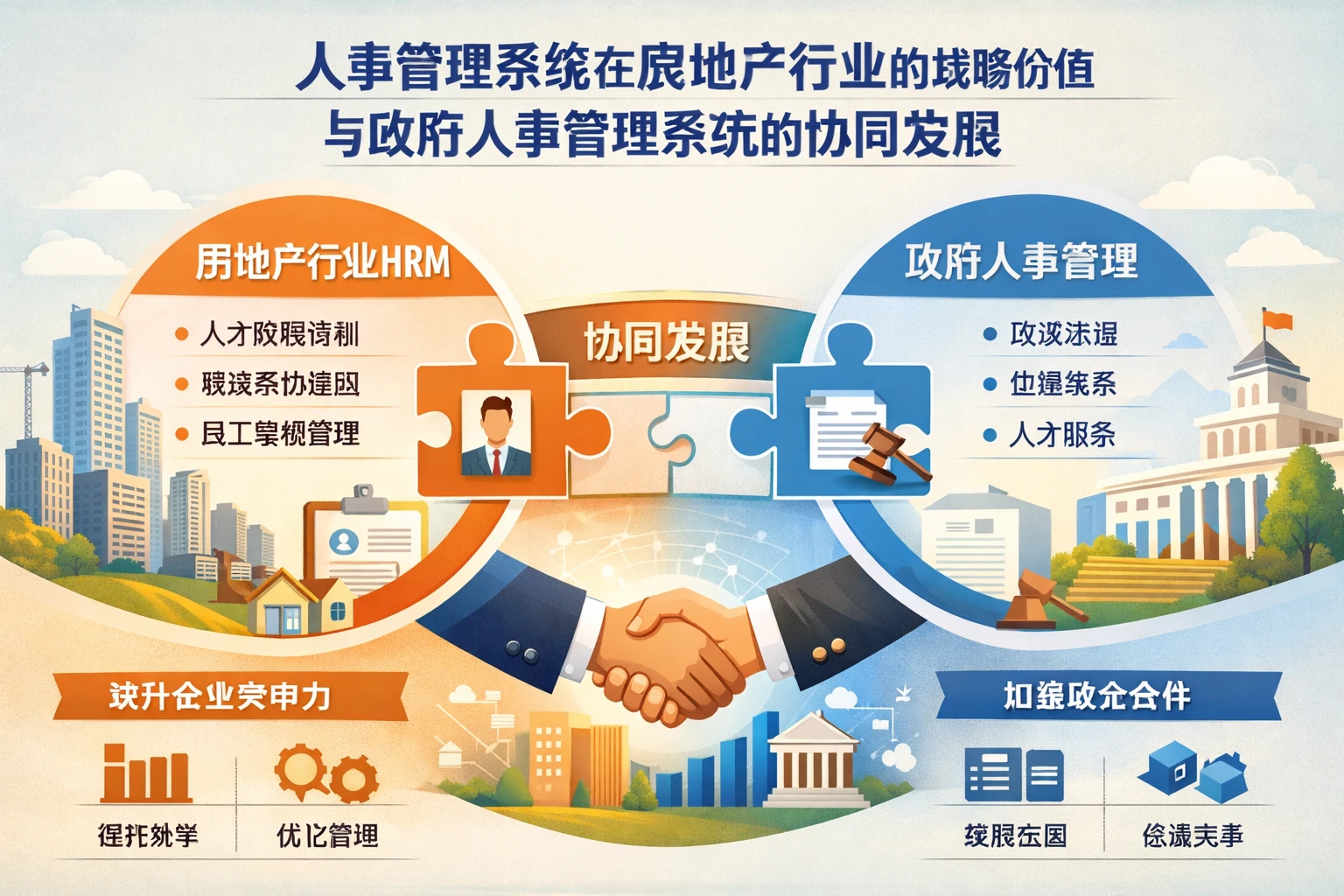 人事管理系统在房地产行业的战略价值与政府人事管理系统的协同发展