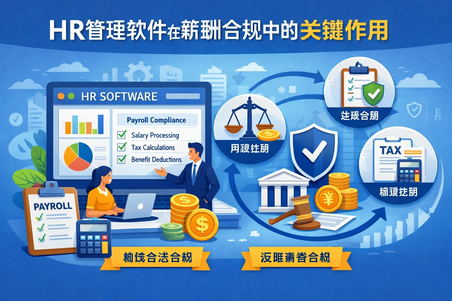 HR管理软件在薪酬合规中的关键作用