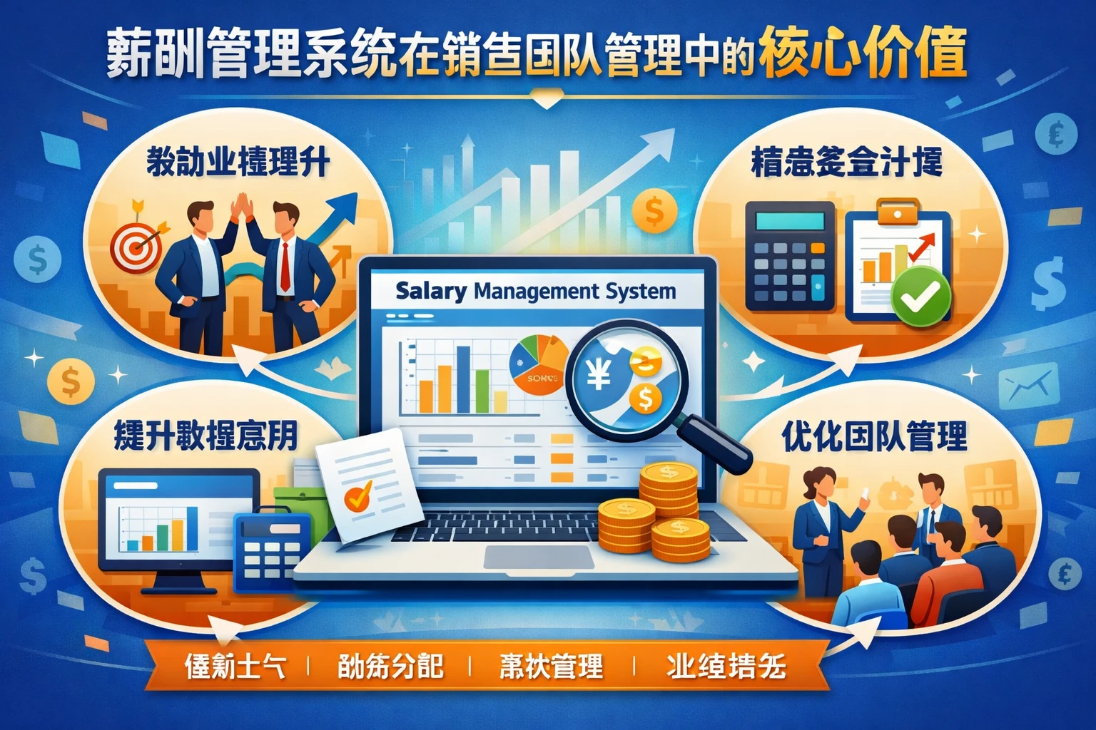 薪酬管理系统在销售团队管理中的核心价值