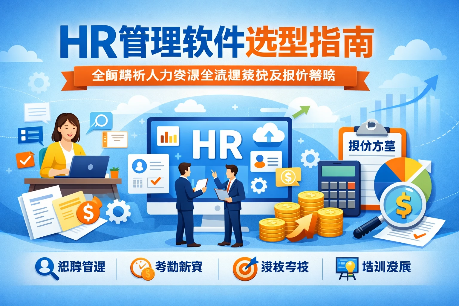 HR管理软件选型指南：全面解析人力资源全流程系统及报价策略