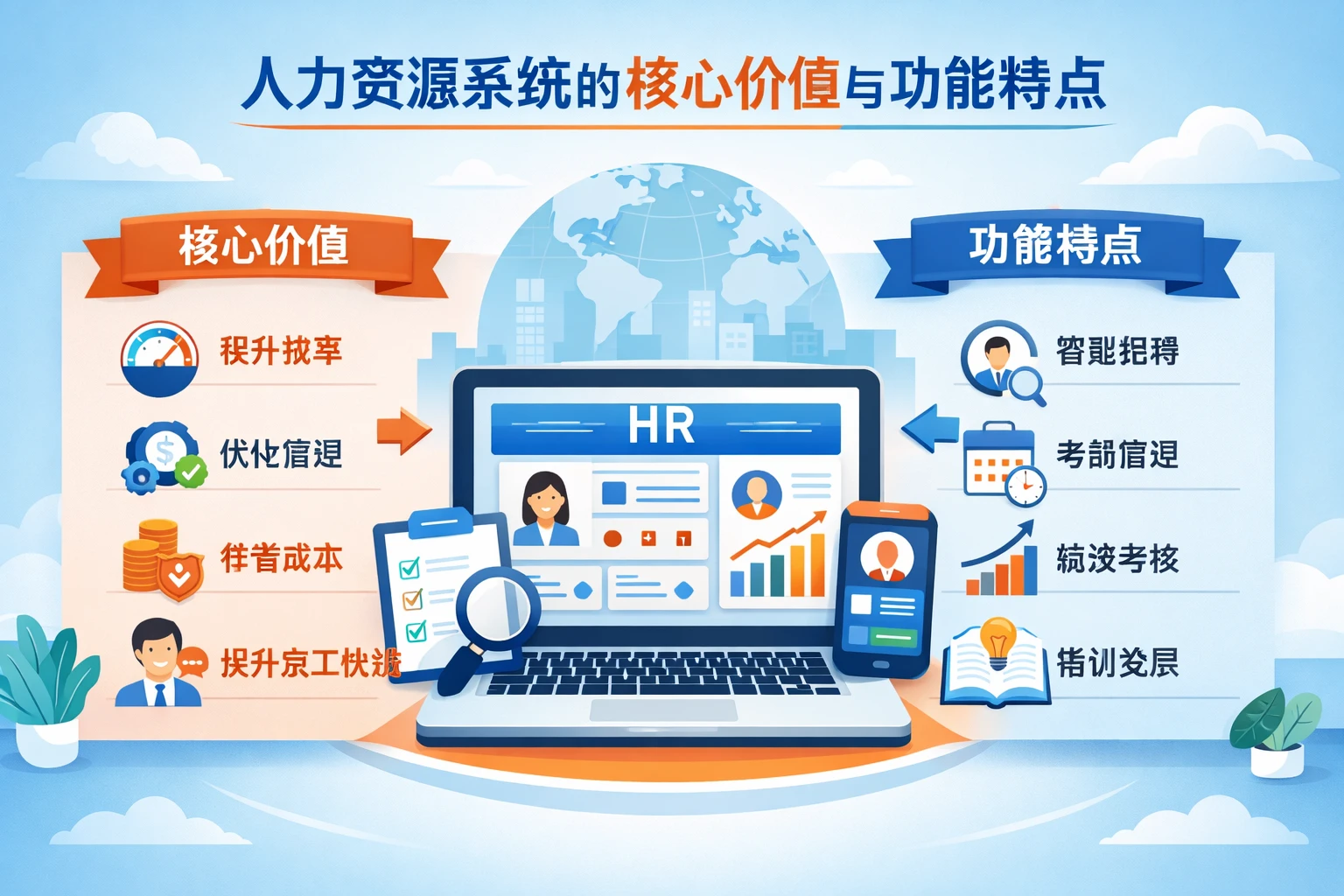 人力资源系统的核心价值与功能特点
