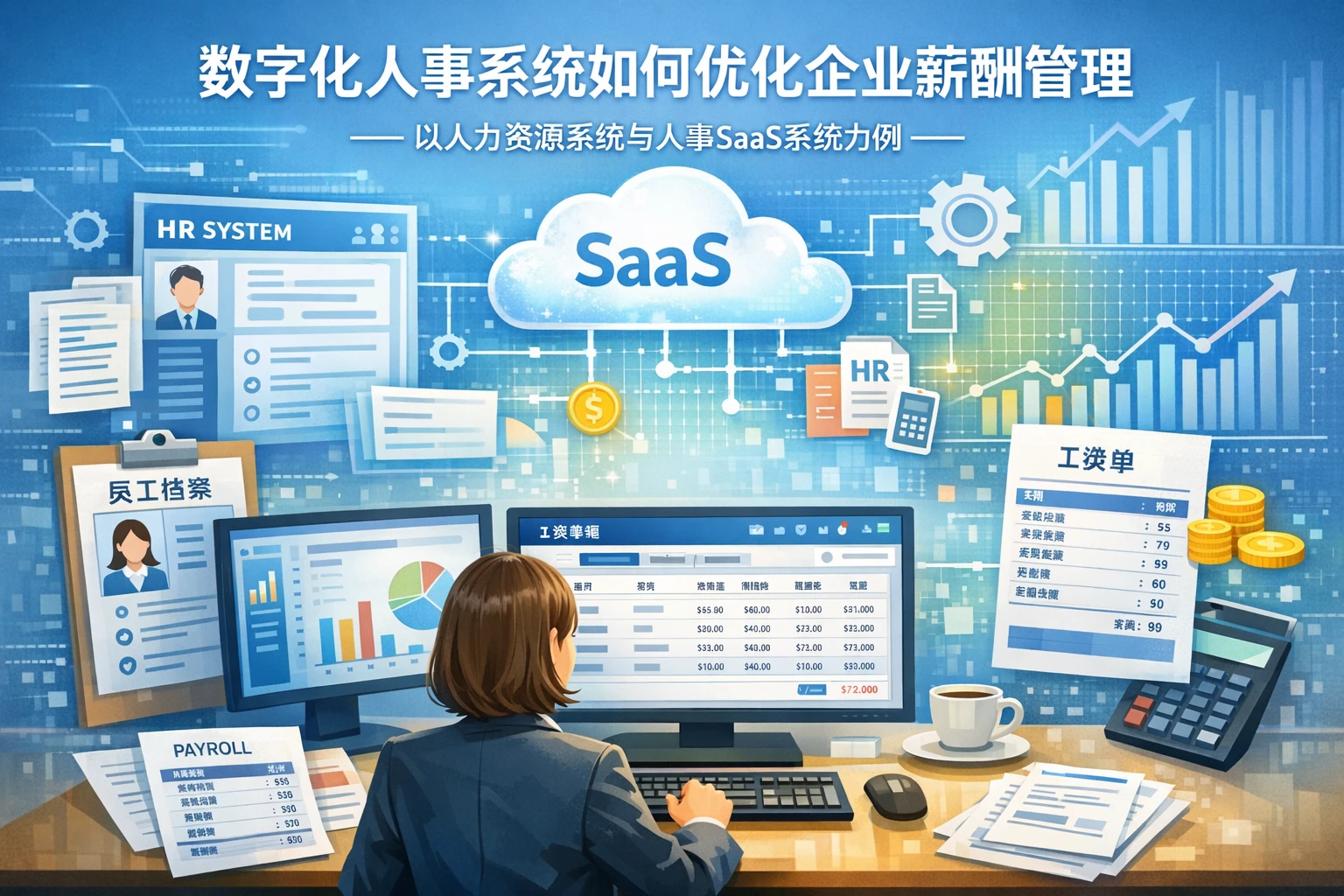 数字化人事系统如何优化企业薪酬管理——以人力资源系统与人事SaaS系统为例