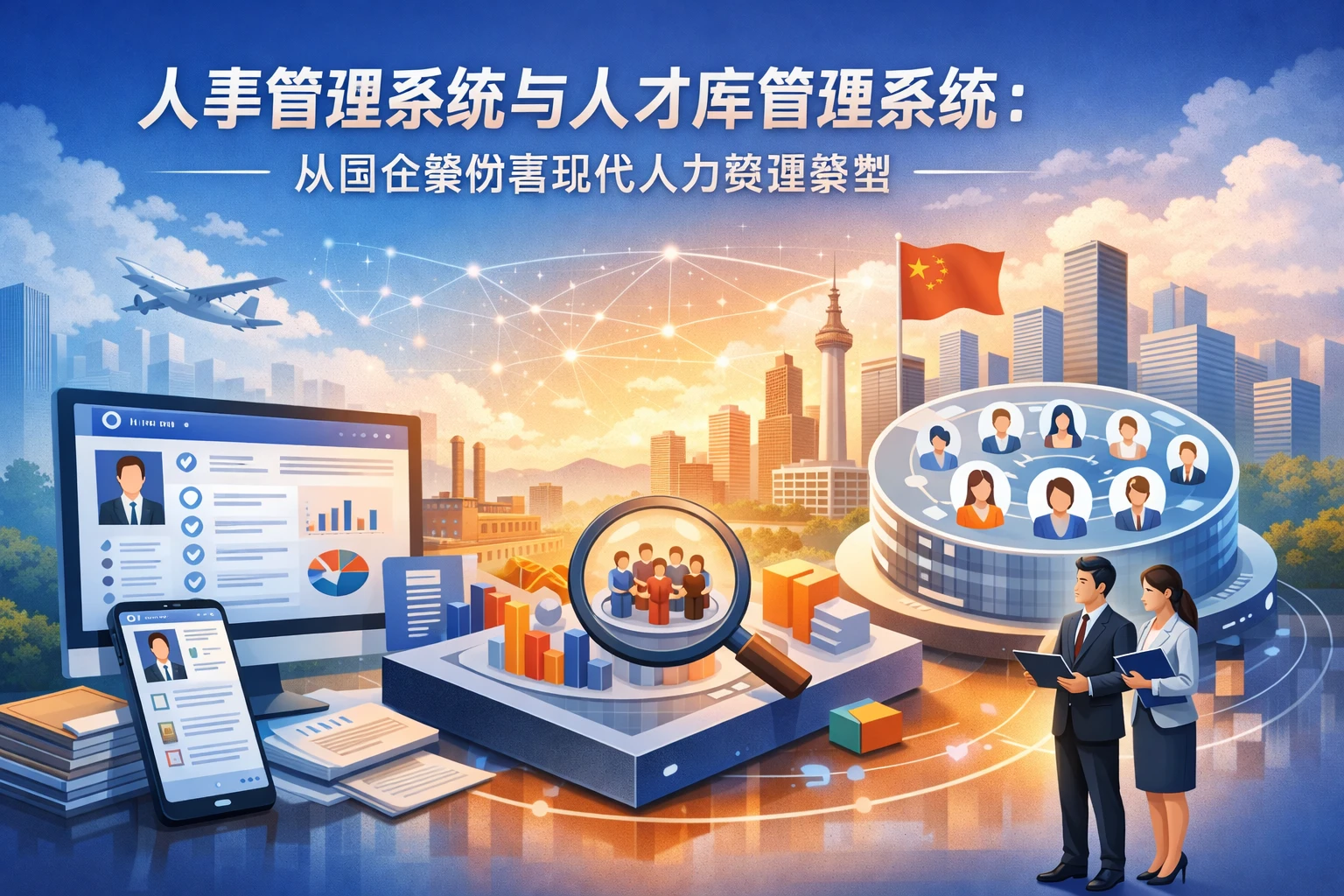 人事管理系统与人才库管理系统：从国企案例看现代人力资源转型