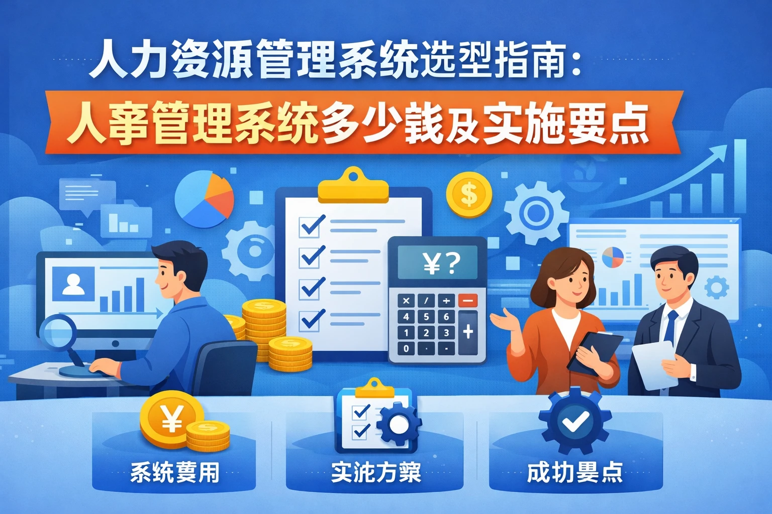 人力资源管理系统选型指南：人事管理系统多少钱及实施要点