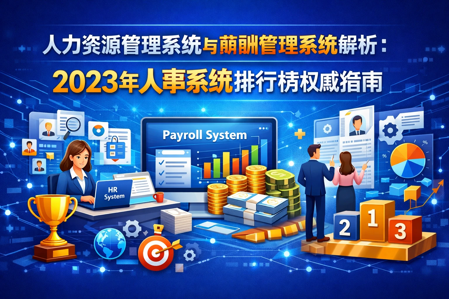 人力资源管理系统与薪酬管理系统解析：2023年人事系统排行榜权威指南