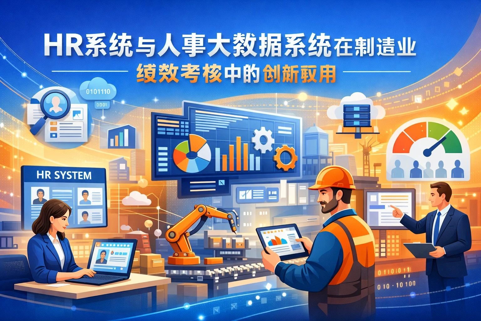 HR系统与人事大数据系统在制造业绩效考核中的创新应用