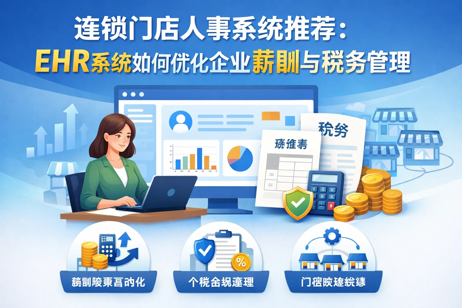 连锁门店人事系统推荐：EHR系统如何优化企业薪酬与税务管理