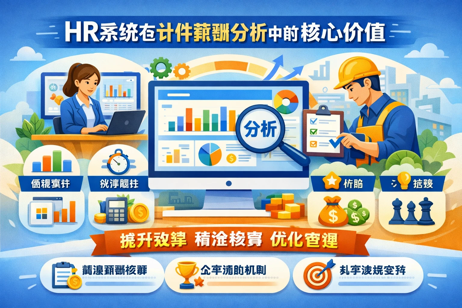 HR系统在计件薪酬分析中的核心价值