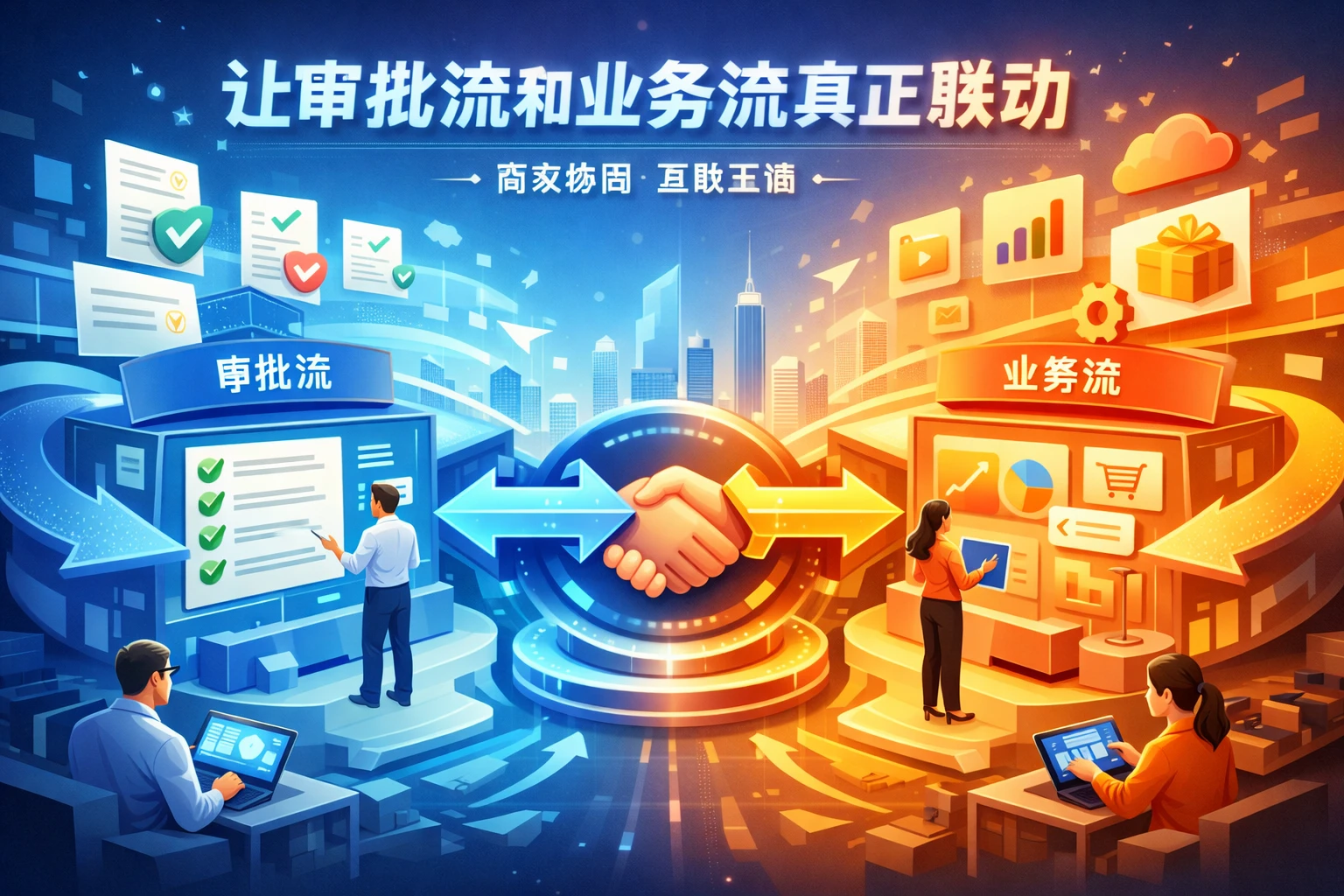 让审批流和业务流真正联动