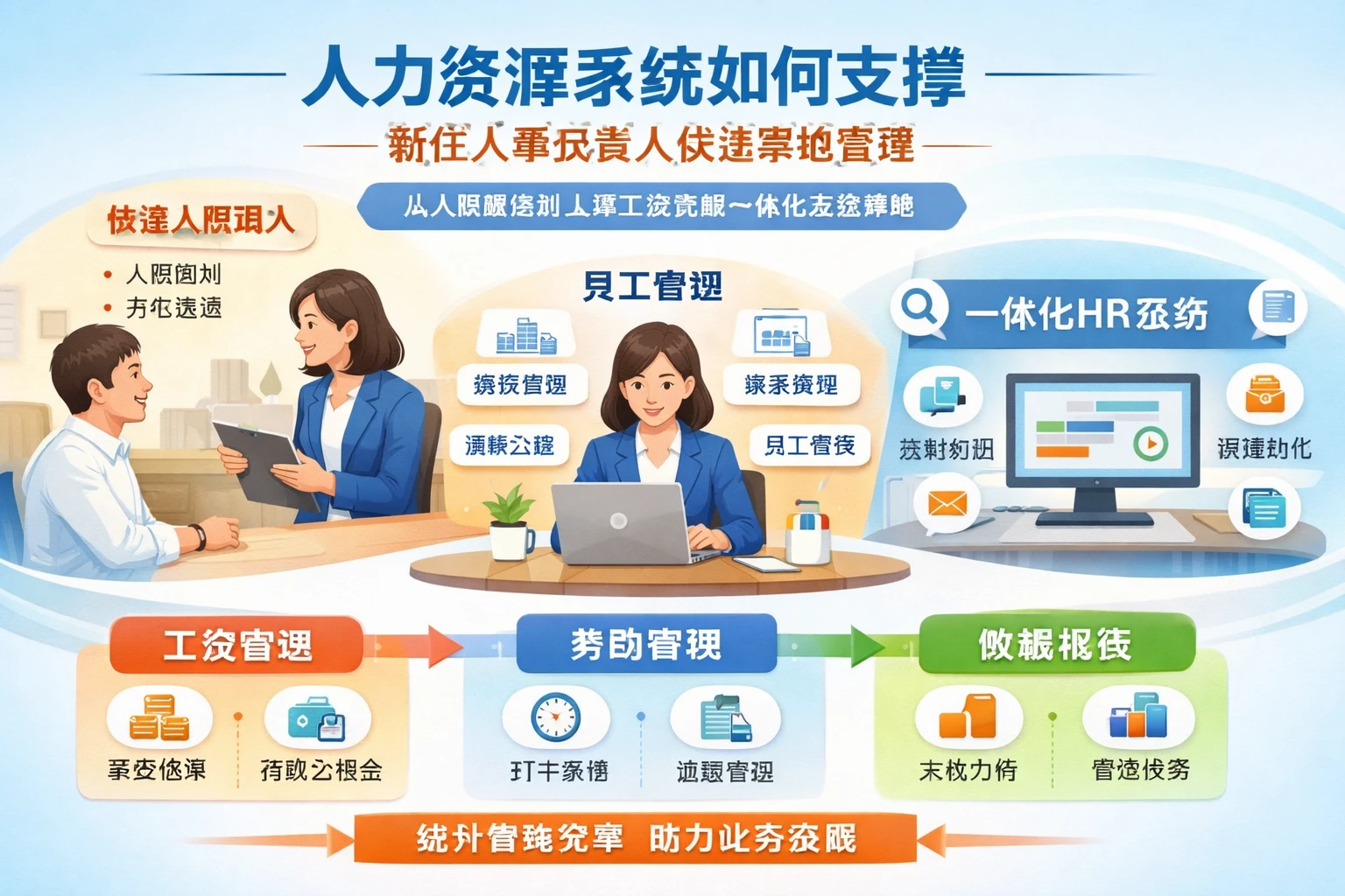 人力资源系统如何支撑新任人事负责人快速落地管理——从入职磨合到人事工资考勤一体化系统建设