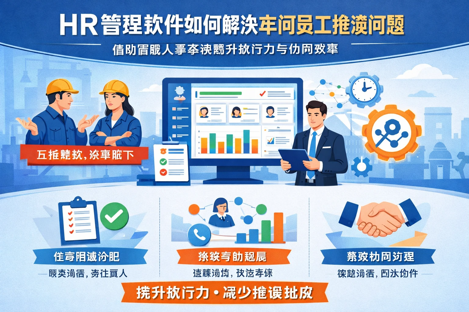 HR管理软件如何解决车间员工推诿问题:借助智能人事系统提升执行力与协同效率