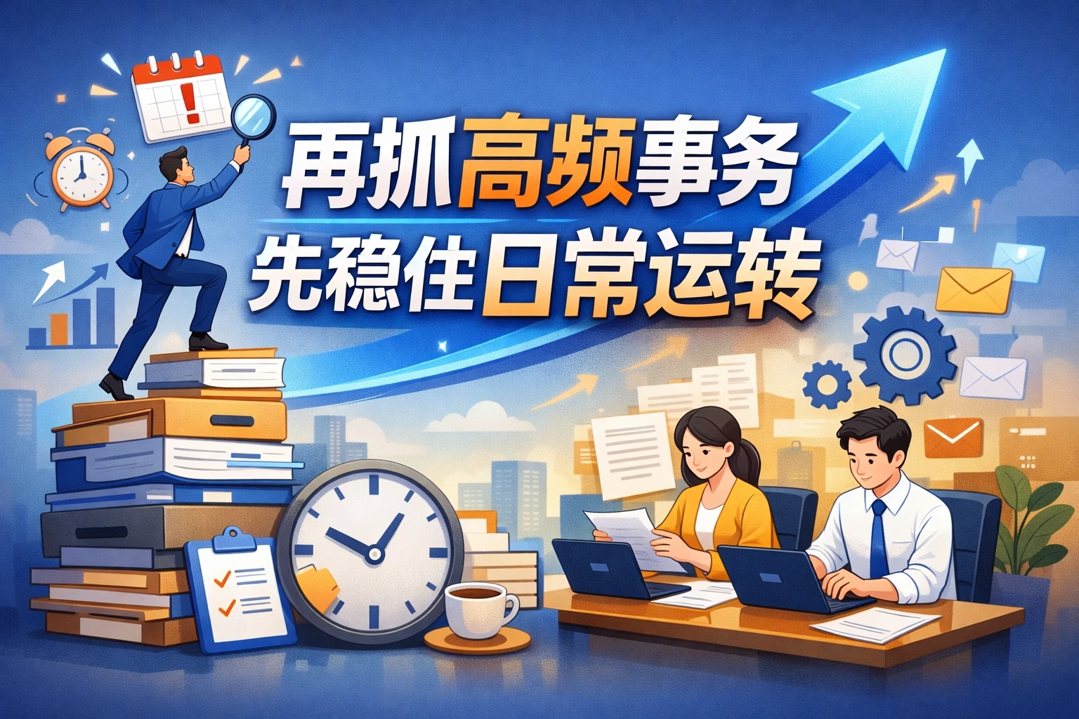 再抓高频事务，先稳住日常运转