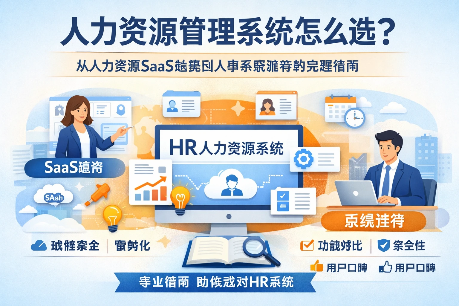 人力资源管理系统怎么选？从人力资源SaaS趋势到人事系统推荐的完整指南