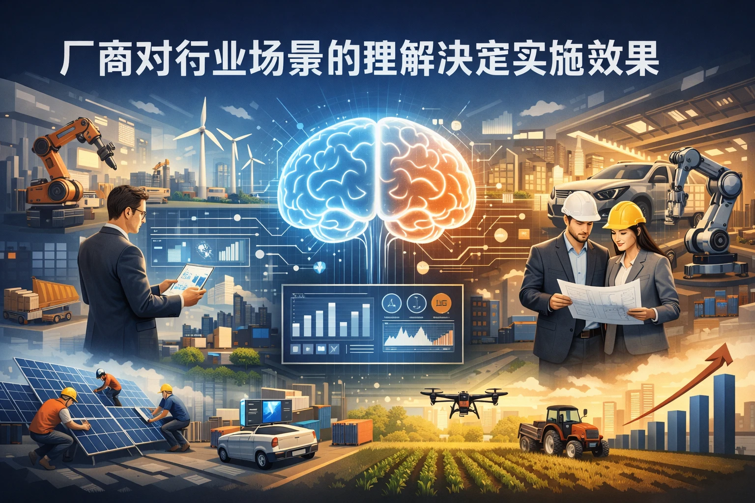 厂商对行业场景的理解决定实施效果