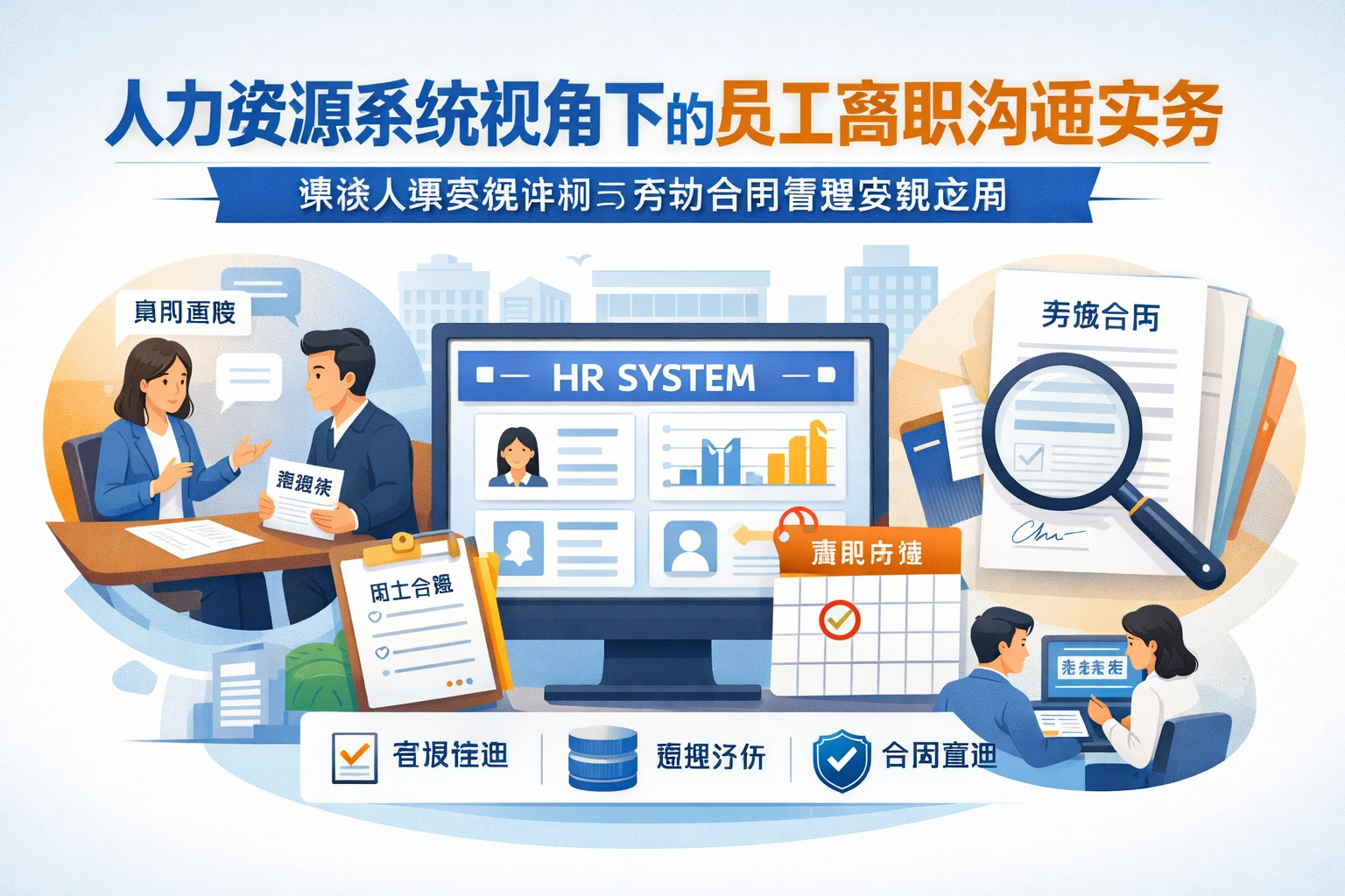 人力资源系统视角下的员工离职沟通实务:兼谈人事系统评测与劳动合同管理系统应用